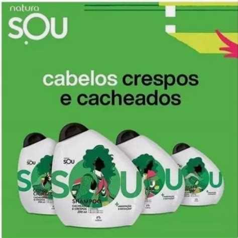 Natura Sou Cabelos Cacheados Crespos Shopee Brasil