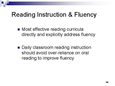 Assessing Reading Fluency As A Specific Learning Disability