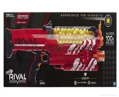 Nerf Rival Nemesis MXVII-10K Red Blue (Japan Trading Company) - Stuffed ...