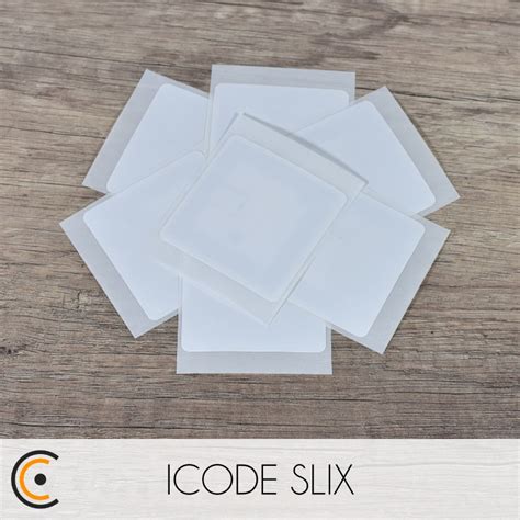 Sticker NFC NXP ICODE SLIX Blanc NFC CARDS