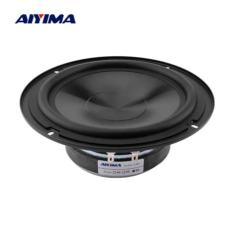 Aiyima Haut Parleur Hifi Pouces Haut Parleur Audio Pilote Ohm