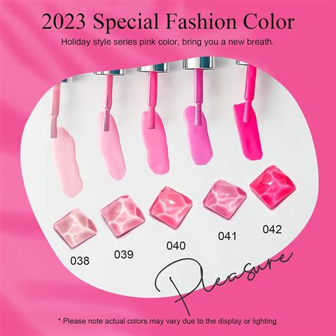 SAGEBIO Juego de esmaltes de uñas de gel nude de 5 colores para explorar uñas radiantes Yaxa