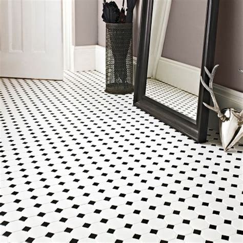 Black And White Octagon Bathroom Tile Bathroom Guide By Jetstwit