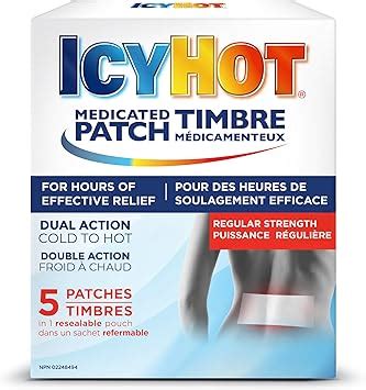 Icy Hot Medicated Pain Patch Targeted Relief For Pain