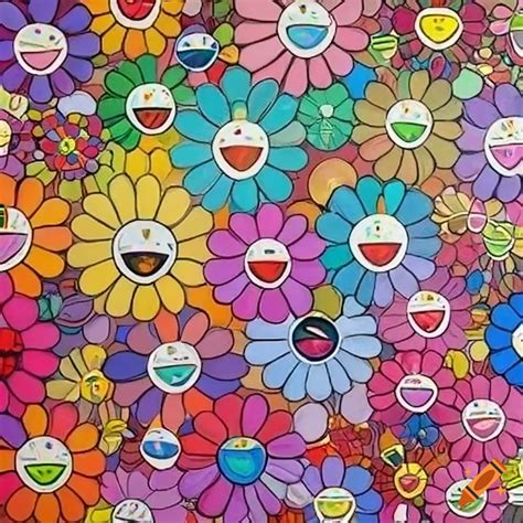 Artwork Collaboration By Chiho Aoshima And Takashi Murakami On Craiyon