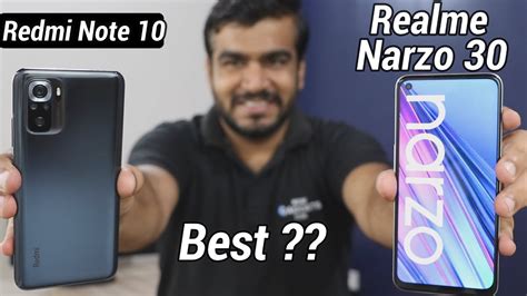 Realme Narzo 30 Vs Redmi Note 10 Comparison Konsa Phone Best Hai