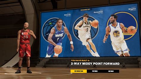 Super Rare Best Two Way Middy Point Forward Build Nba K Edwards