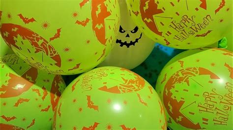 Halloween Balloons Pop Youtube