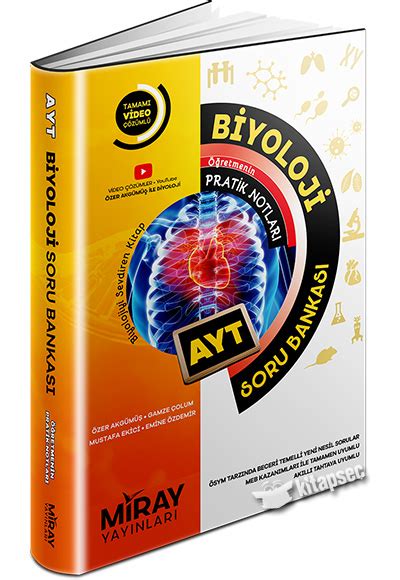 AYT Biyoloji Soru Bankası Miray Yayınları 9786257833103