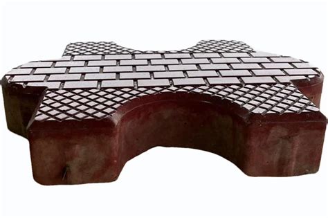 Red Oxford Interlocking Concrete Paver Block Thickness Mm At Rs