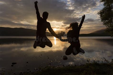 Collection Of 2024 03 12 Couple Jumping Water Photos Dreamstime Id68835