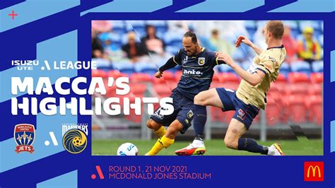 Newcastle Jets V Central Coast Mariners Macca S Extended Highlights