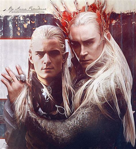 Legolas and Thranduil by ~AnnaProvidence on deviantART | Thranduil ...