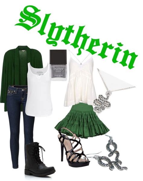 Slytherin Inspired Fashion By A Thorn In My Side On Polyvore