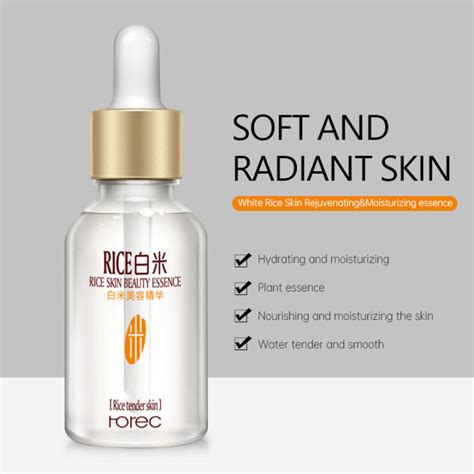 🔥attraction🔥15ml White Rice Serum Rice Skin Beauty Essence Rice White