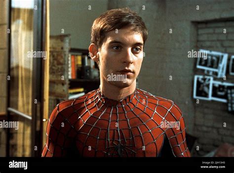 TOBEY MAGUIRE, SPIDER-MAN, 2002 Stock Photo - Alamy