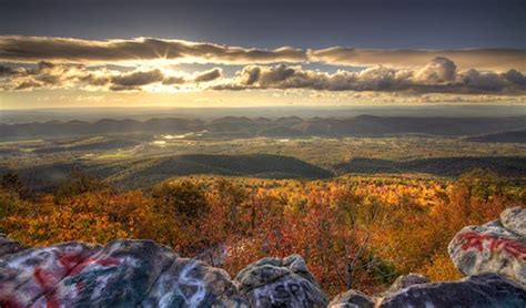 Dans Rock Overlook Is A Scenic Overlook At The Highest Point In