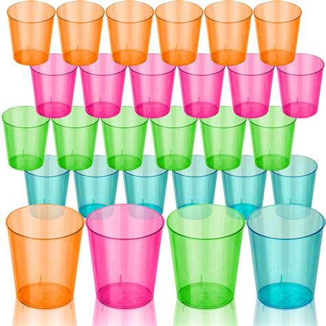 Neon Shot Glasses