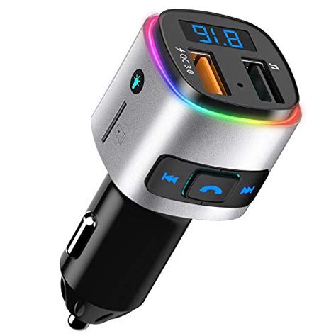 Sonru Bc Bluetooth Fm Transmitter For Car Sonru Car Radio Bluetooth