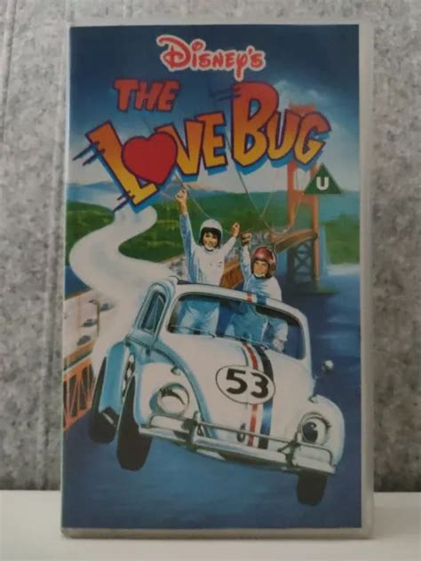 DISNEY'S THE LOVE Bug - Dean Jones - David Tomlinson - Michele Lee (PAL VHS) £7.99 - PicClick UK