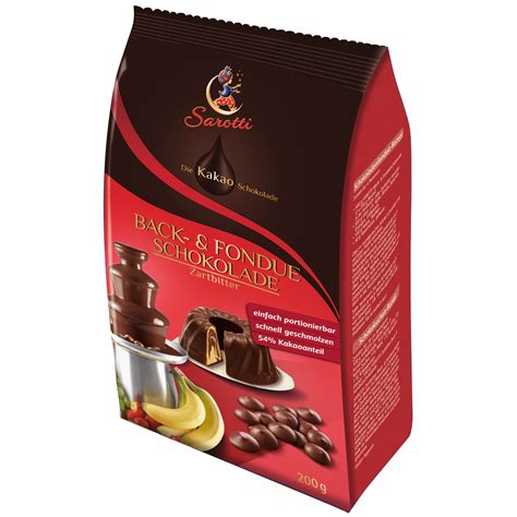 Sarotti Back- & Fondue Schokolade Zartbitter | Online kaufen im World ...