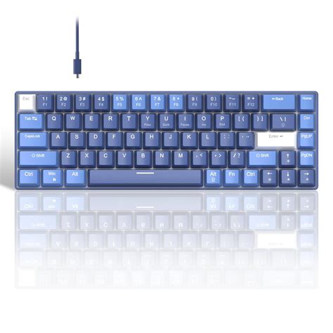 Amazon In Buy MageGee Portable Mechanical Gaming Keyboard Hot Swappable Blue Whale Switch