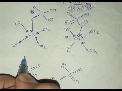 Structure of CUSO4.5H2O - YouTube