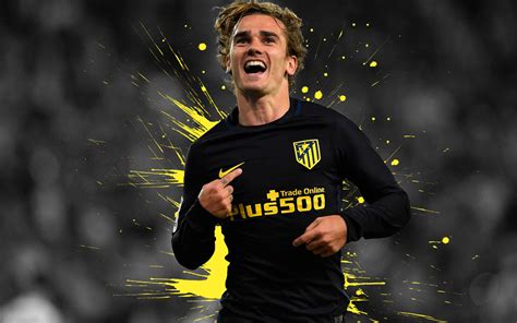 Download Atlético Madrid French Soccer Antoine Griezmann Sports Hd Wallpaper