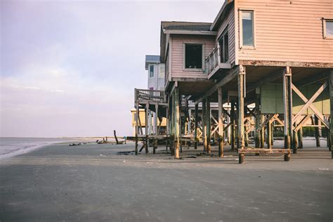 Harbor Island Abandoned Houses St Helena Island South Carolina