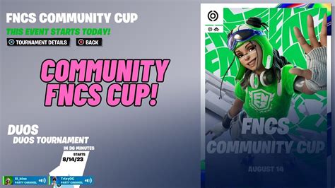 🔴 Live Playing Fortnite With Viewers Fncs Community Cup Come Join