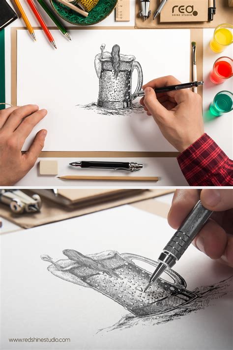 Beer Mug Sketch on Behance