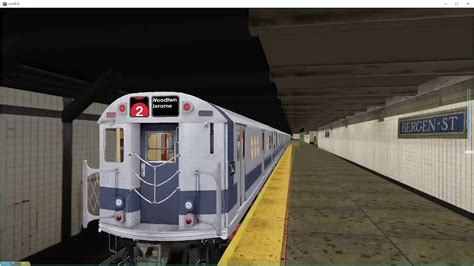 Openbve R Exp Train Full Ride From Flatbush To Wakefield