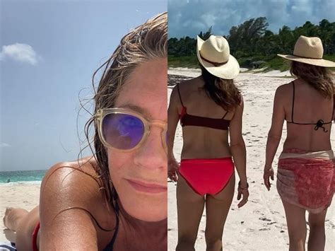 Virales Las Fotos De Jennifer Aniston En Bikini A Los 53 Que Paralizaron Internet