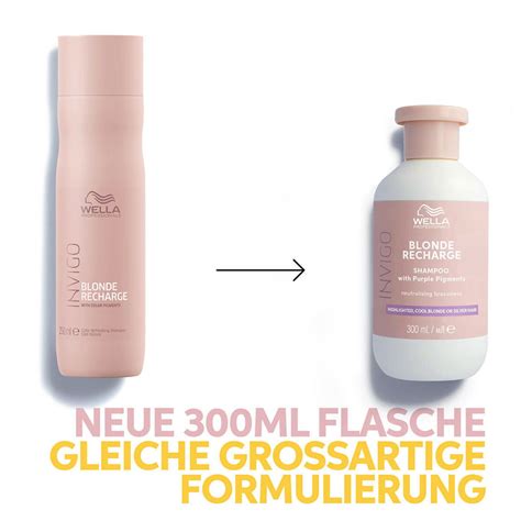 Wella Professionals Invigo Blonde Recharge Shampoo Ml Online Kaufen Hair Shop
