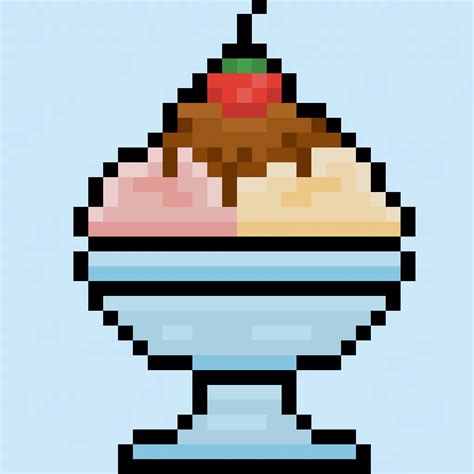 How To Make A Pixel Art Sundae Mega Voxels