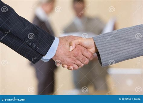 Business Handshakes Stock Photo Image Of Concept Friend 8690956