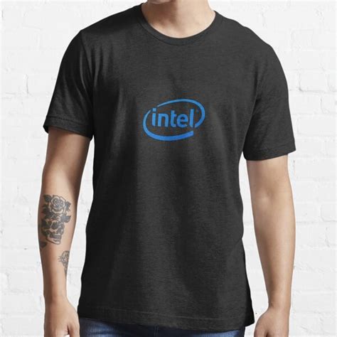 Intel Logo T Shirt For Sale By Fleweer Redbubble Intel T Shirts