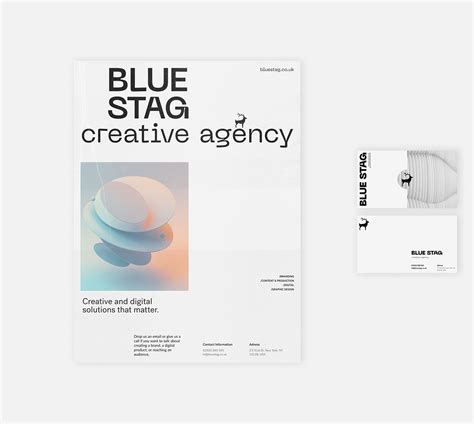 Blue Stag - Website on Behance