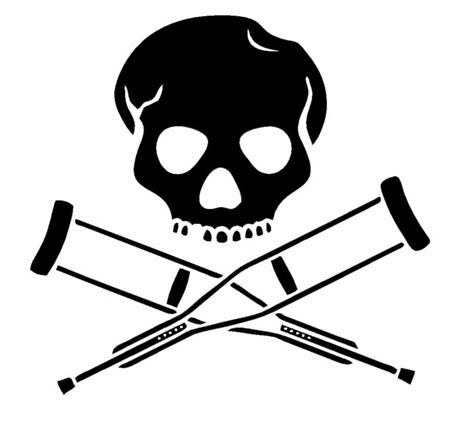 Jackass Skull Band Vinyl Decal Stickers Pro Sport Stickers