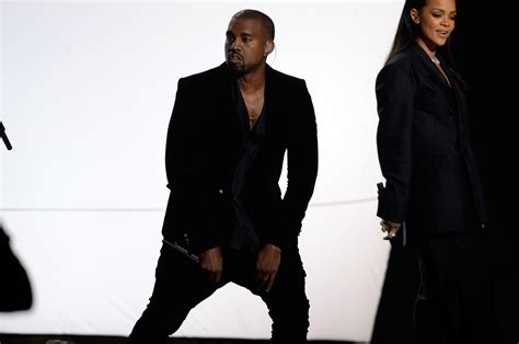kanye west brings  rihanna  fyf fest