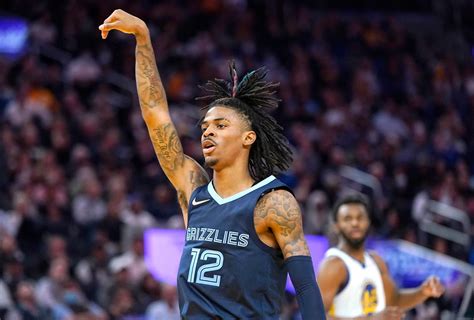 Ja Morant Leads Grizzlies To Ot Win Over Warriors