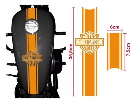 Adesivo Tanque Superior Harley Davidson 883 Refletivo