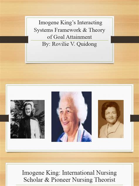 Imogene King Theory | Download Free PDF | Goal | Nursing