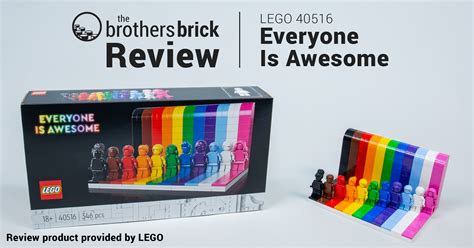 Celebrate Pride With Lego Everyone Is Awesome Review The