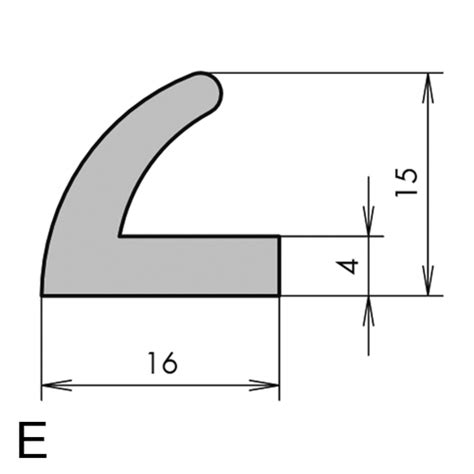 Moosgummi Profil Aus EPDM Shore 20 Reichelt Chemietechnik