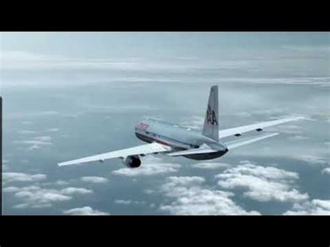 american airlines flight  crash animation credit   planenboom youtube