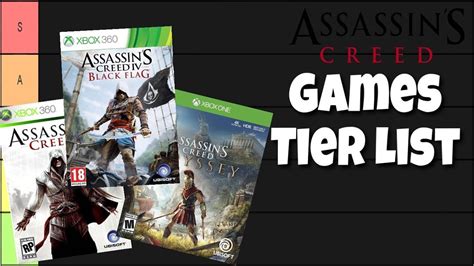 All Assassins Creed Games Ranked Tier List Youtube