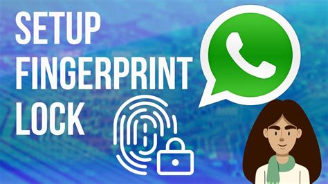 How To Setup Fingerprint Lock On Whatsapp For Android Youtube