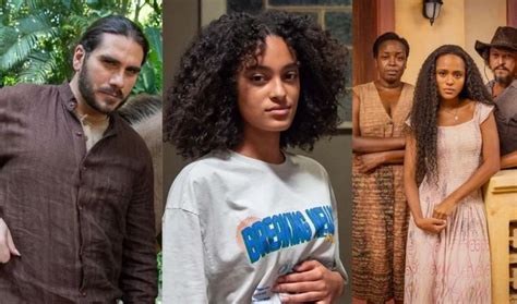 Renascer - Maria Santa regressa do além e revela que Teca é sua parente