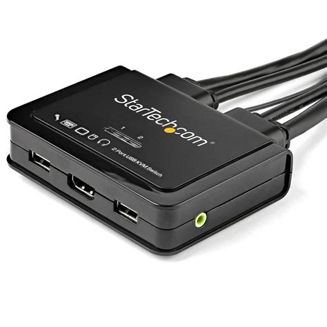 Kvm Switch 2 Ports Hdmi 4k 60hz Avec Hub 2 Ports Usb 2 0 Kvm Garantie 3 Ans Ldlc